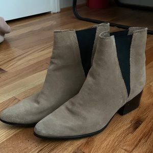 Suede Chelsea boots